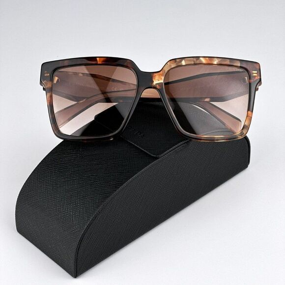 NEW Prada PR24ZS 07R0A6 Tortoise Brown Gradient Square Oversized Women Sunglasse main image 7